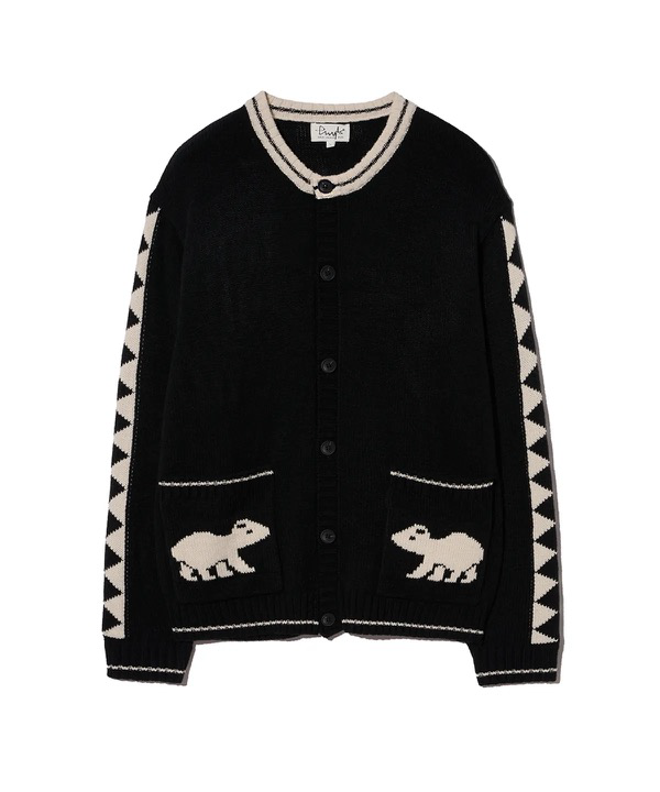 SC006 Phyps 撞色長袖開胸外套 PEW1KC302A