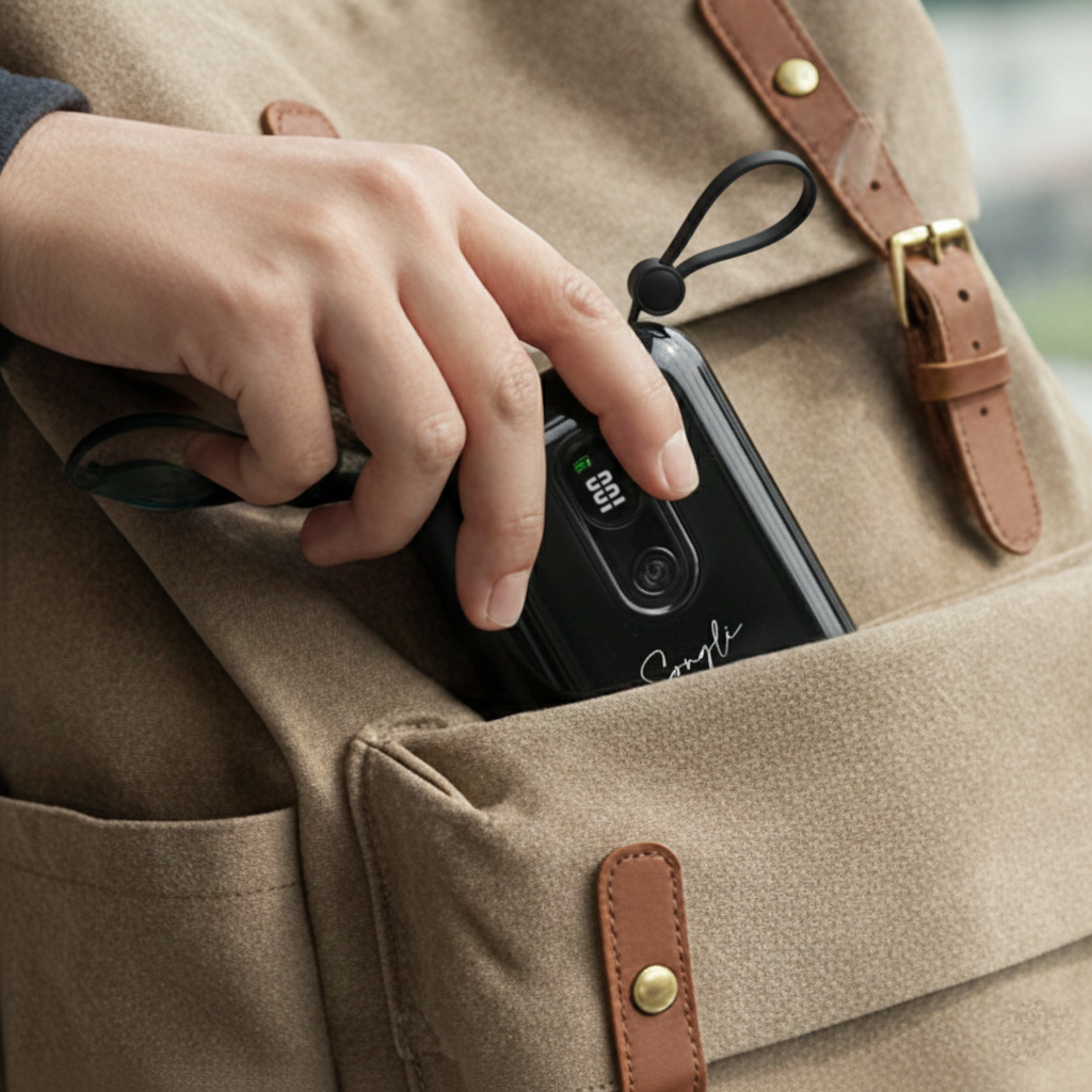 星耀1萬mAh快充行動電源|台灣製造、嚴控品質|自帶雙線 (Lightning與typeC)|免付費個人化鐫刻