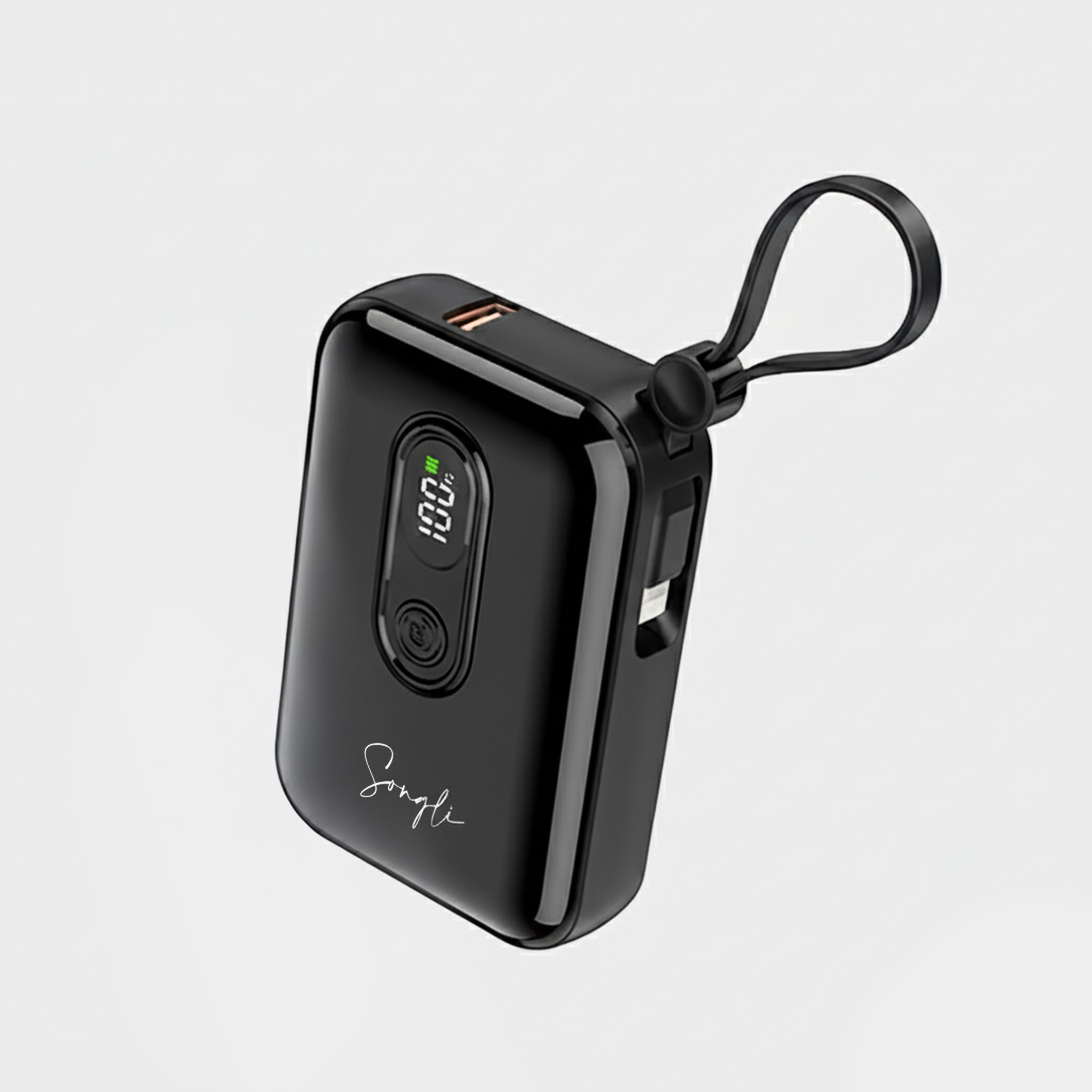 星耀1萬mAh快充行動電源|台灣製造、嚴控品質|自帶雙線 (Lightning與typeC)|免付費個人化鐫刻