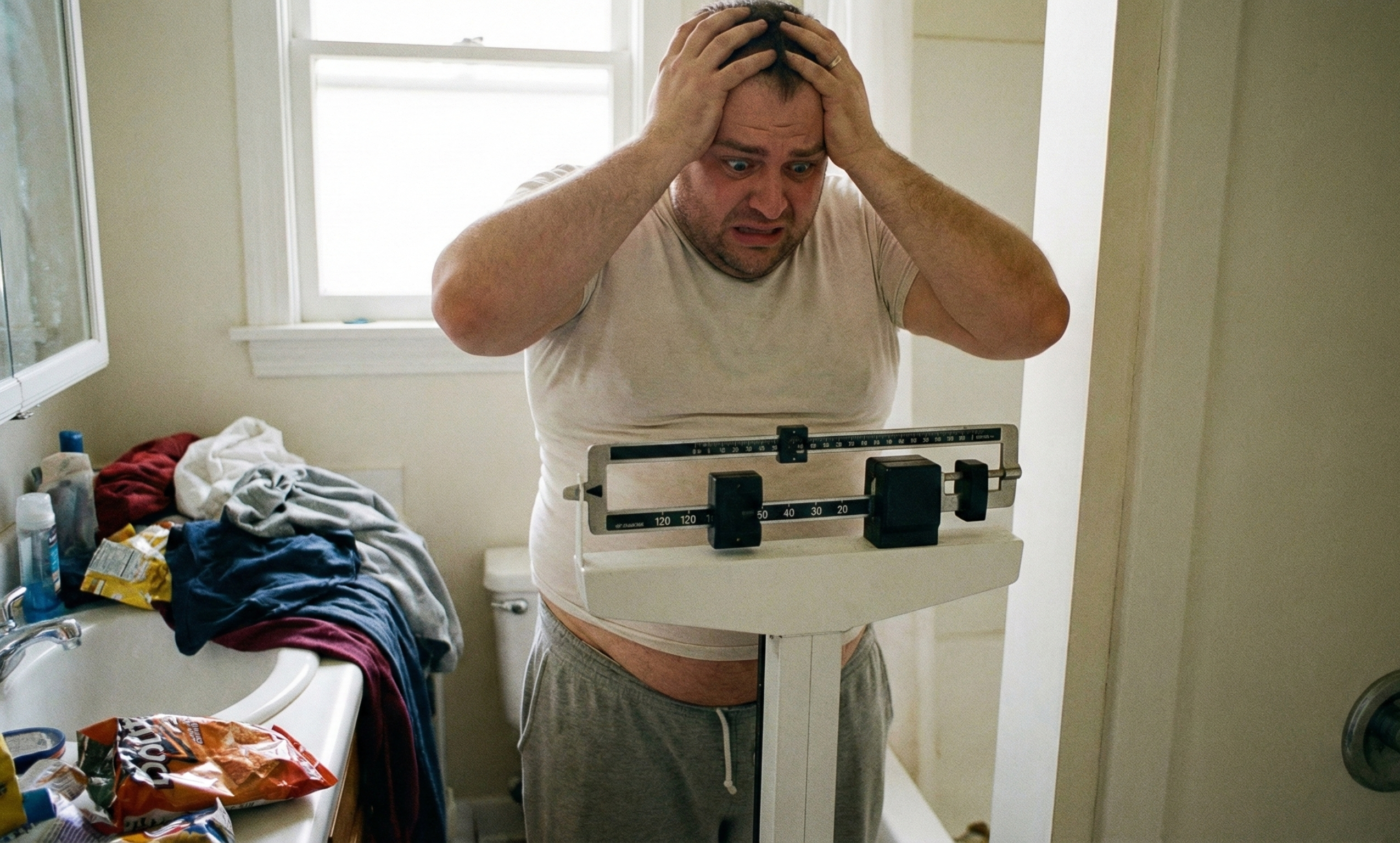 皮質醇過高除了會壓力大之外，還會造成怎麼減都瘦不下來的困境