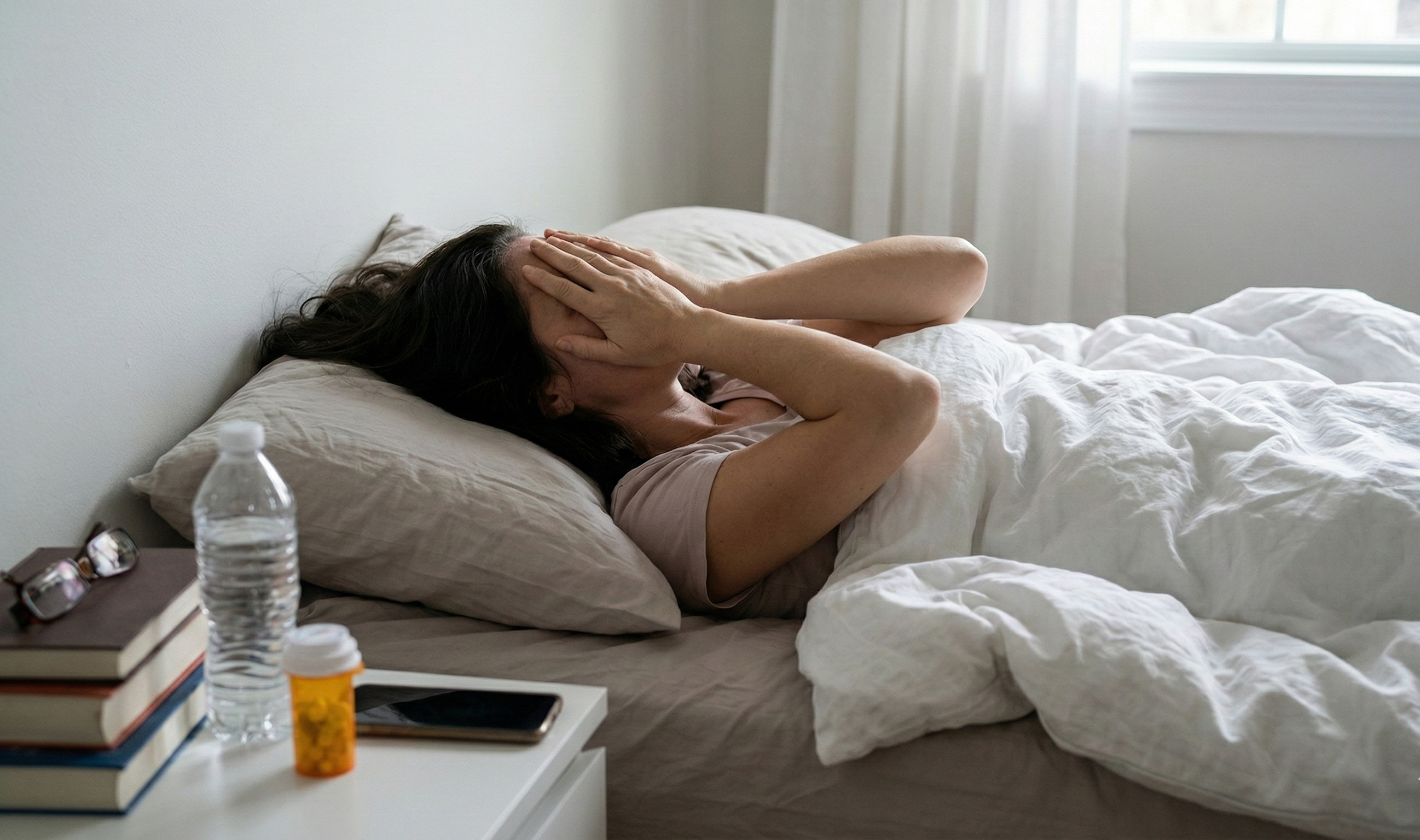 皮質醇過高會讓你覺得疲憊，腦袋無法停止運轉