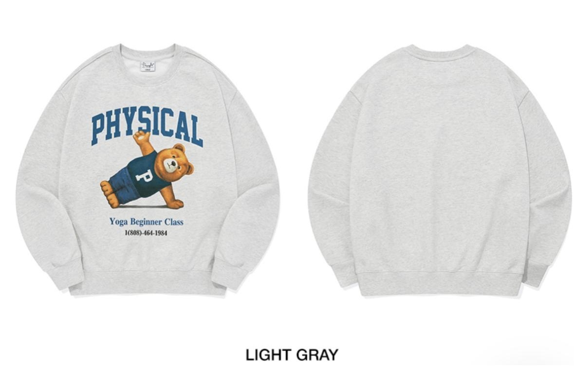 SC030 Phyps 熊仔LOGO長袖上衣 PEF1CR320S