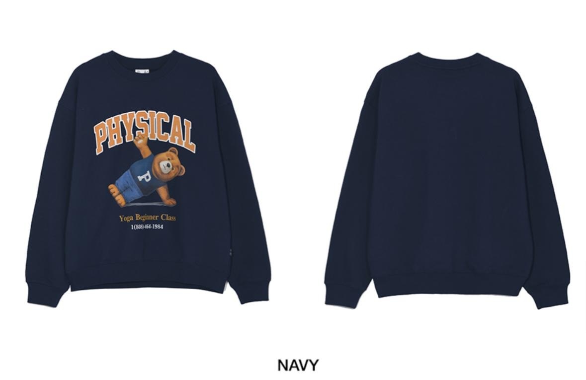 SC030 Phyps 熊仔LOGO長袖上衣 PEF1CR320S