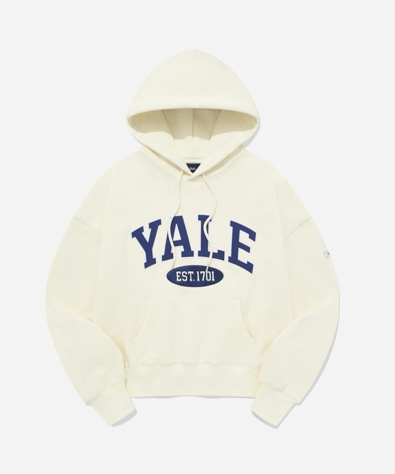 SC024 Phyps YALE LOGO短身有帽衛衣 白色 YD09HD0001