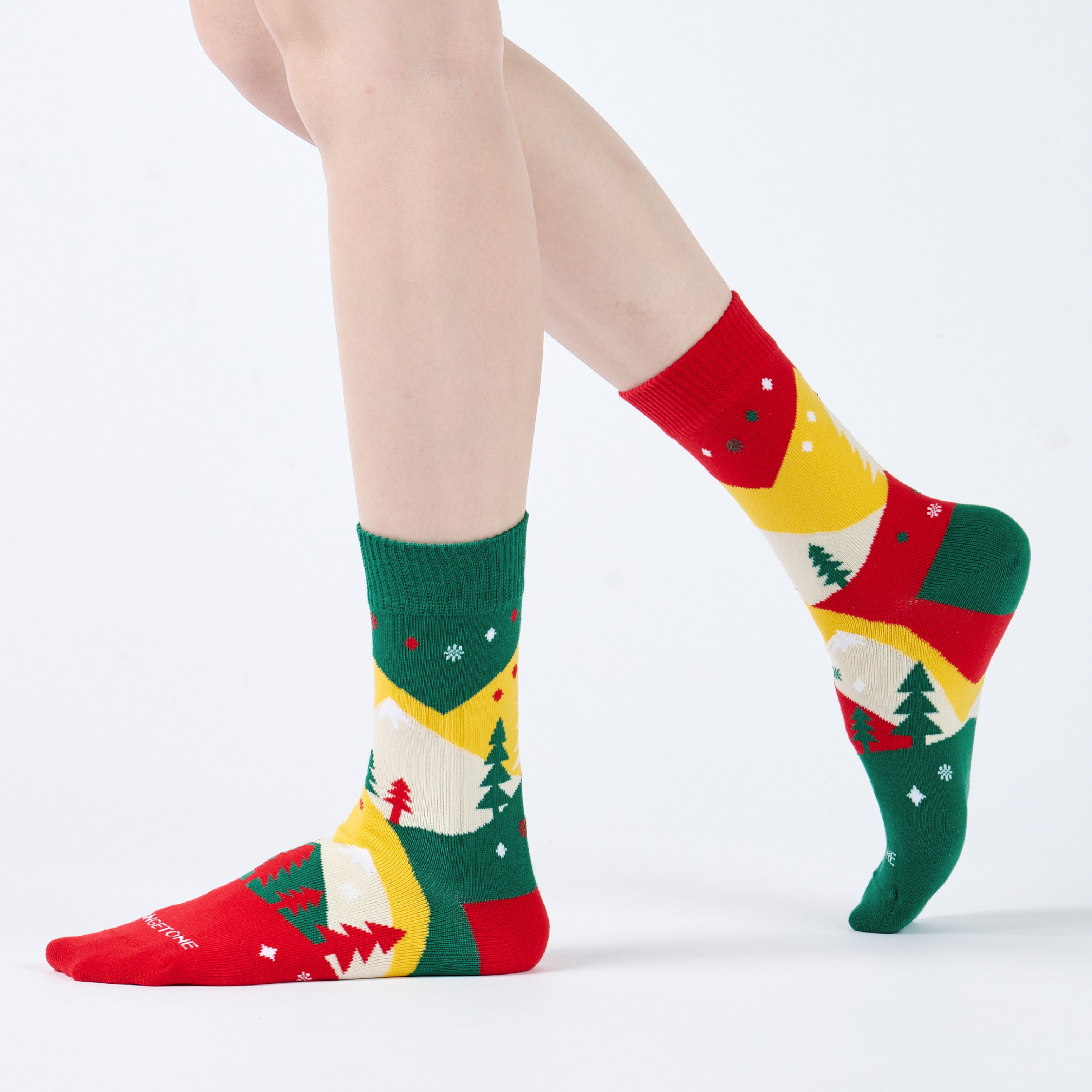 雪松微光〈綠紅〉