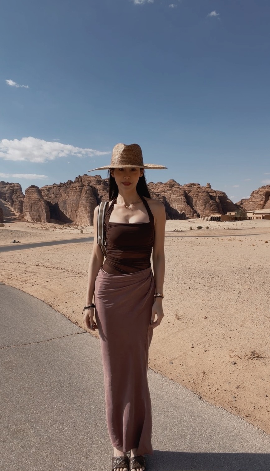 歐美系微透設計洋裝