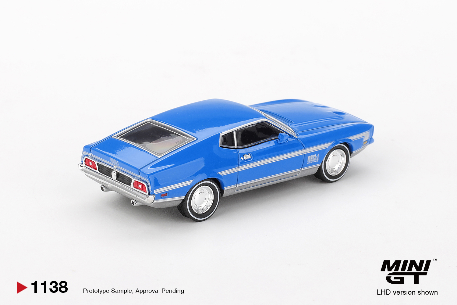 [預訂] Mini GTFord Mustang Mach 1 Grabber Blue