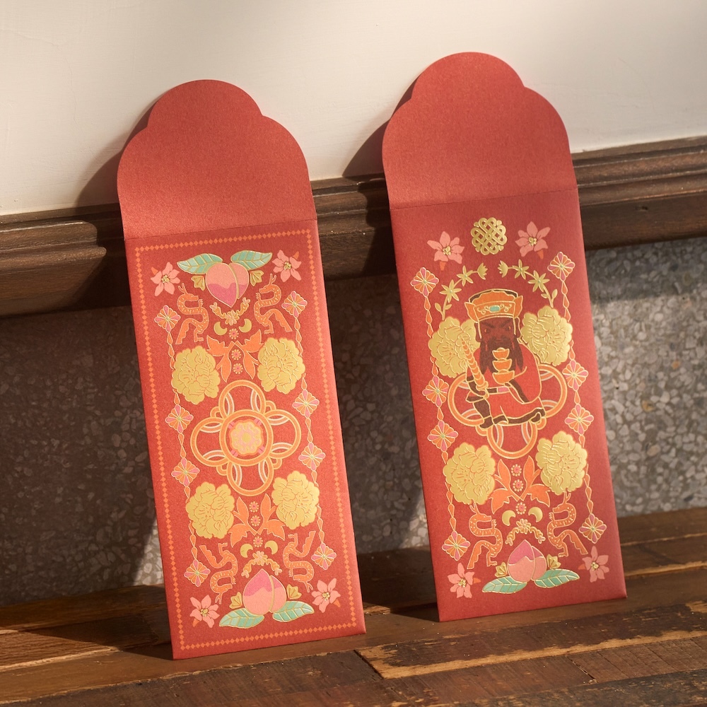 Red Envelope Set (6 pcs)/Multi-color/Gods of Wealth