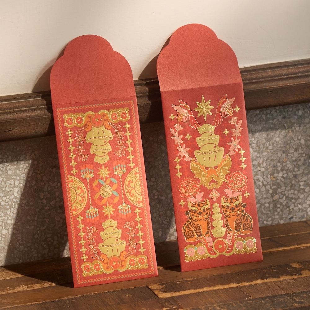 Red Envelope Set (6 pcs)/Multi-color/Tiger God