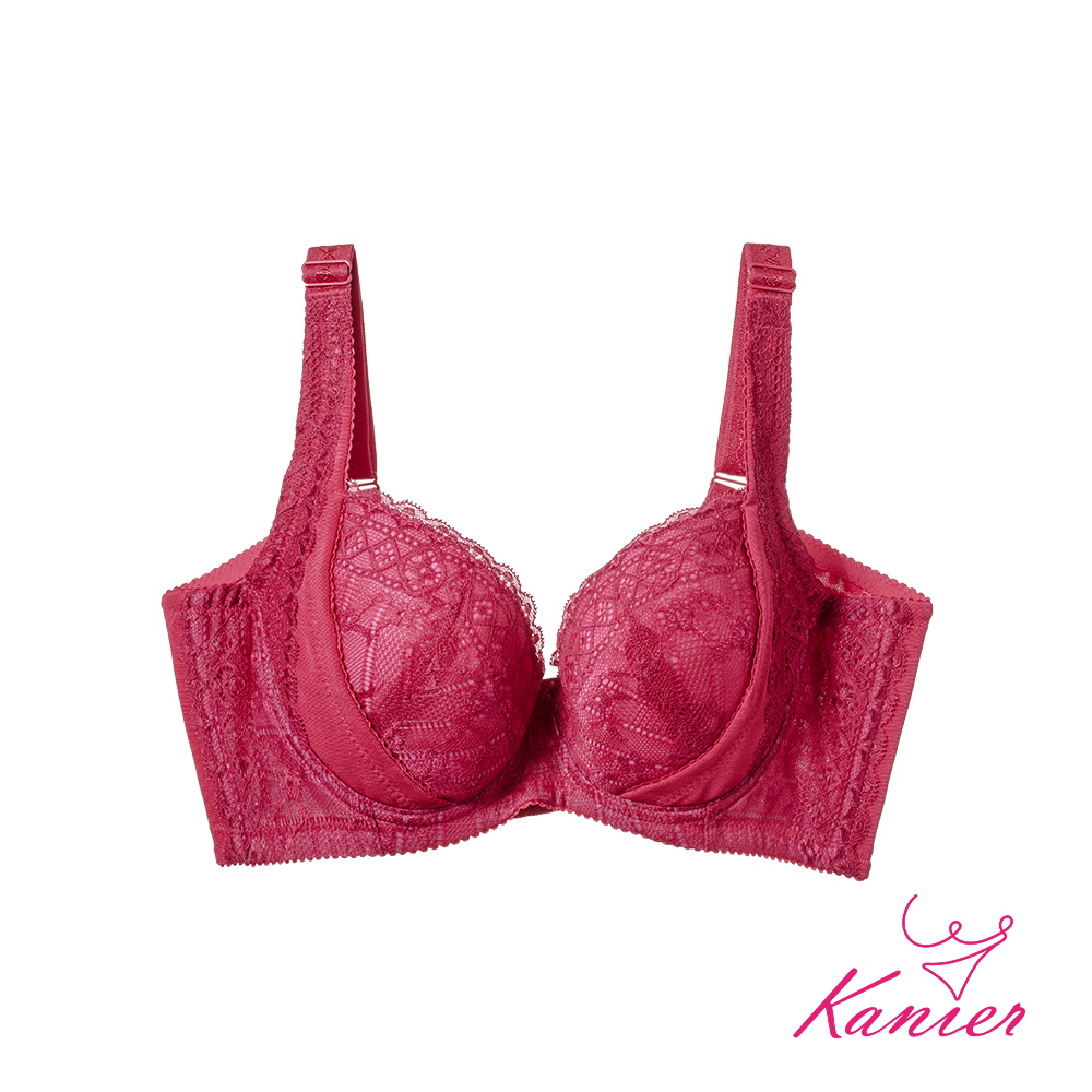 【Kanier卡妮兒】夢見愛神維納斯 雙層網布 機能型內衣【 2352 2353 紅色 -B / C / D / E / F / G罩杯】