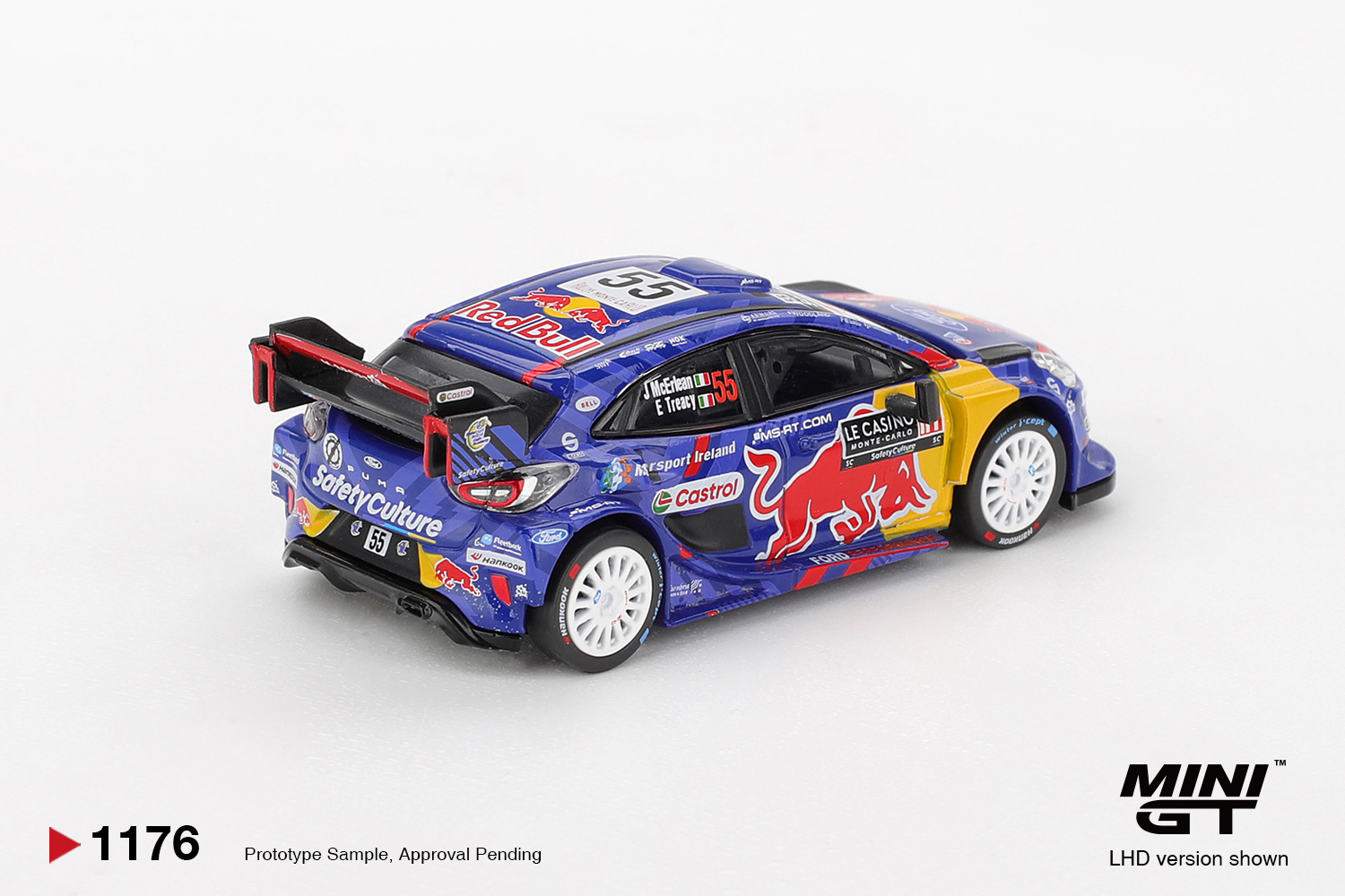 [預訂] Mini GT Ford Puma Rally1 #55 M-Sport Ford WRT 2025 Rally Monte-Carlo