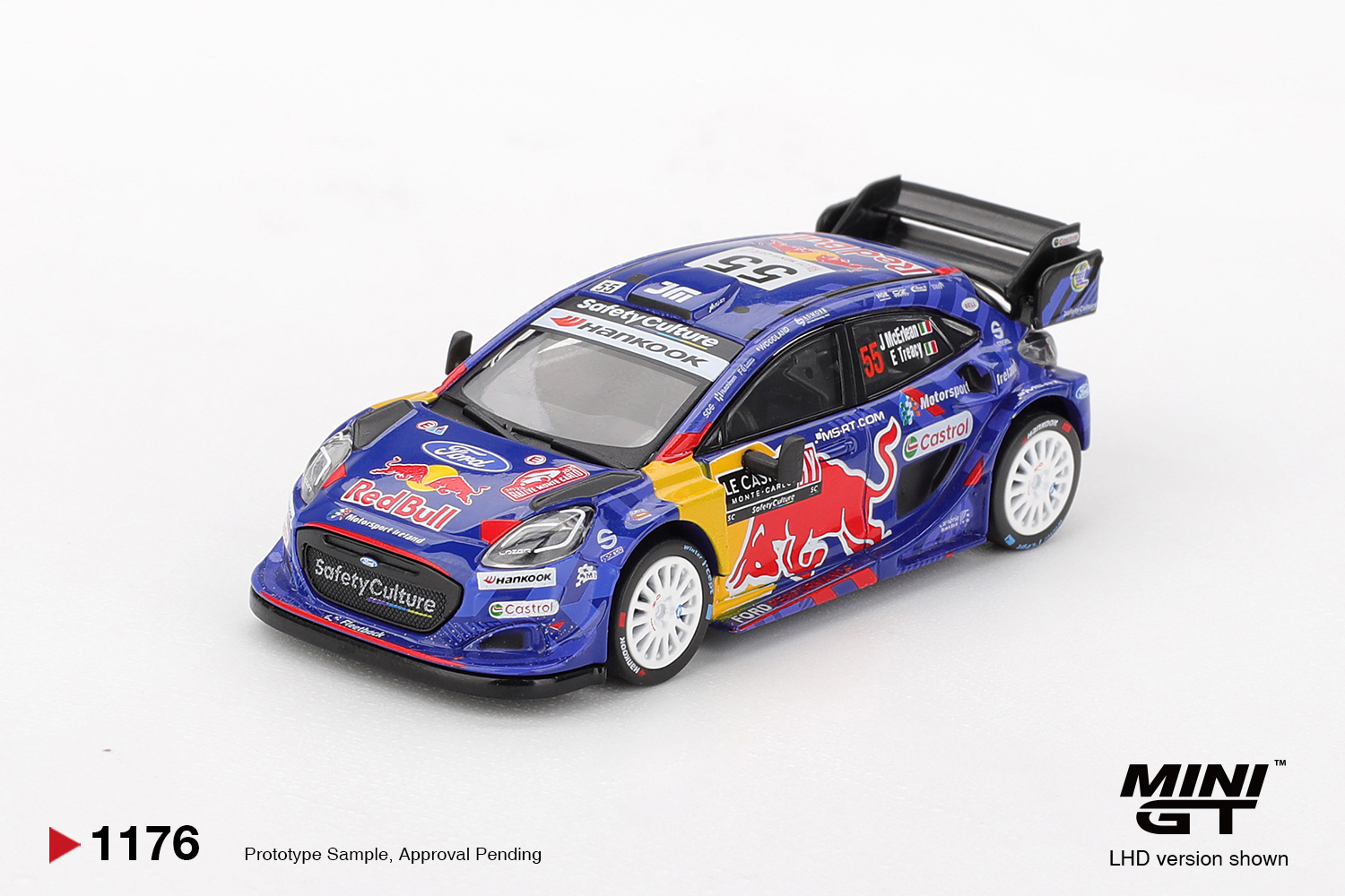 [預訂] Mini GT Ford Puma Rally1 #55 M-Sport Ford WRT 2025 Rally Monte-Carlo
