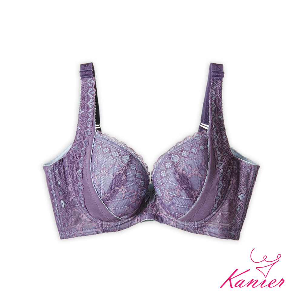 【Kanier卡妮兒】夢見愛神維納斯 雙層網布 機能型內衣【2352.2353 戀紫 -B / C / D / E / F / G罩杯】