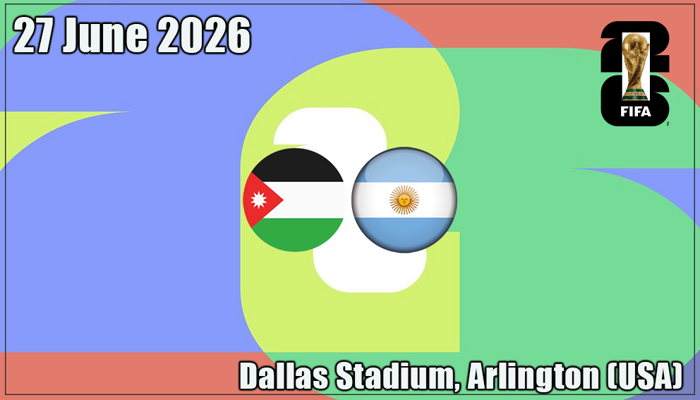 Match 70| Group J | Jordan vs Argentina