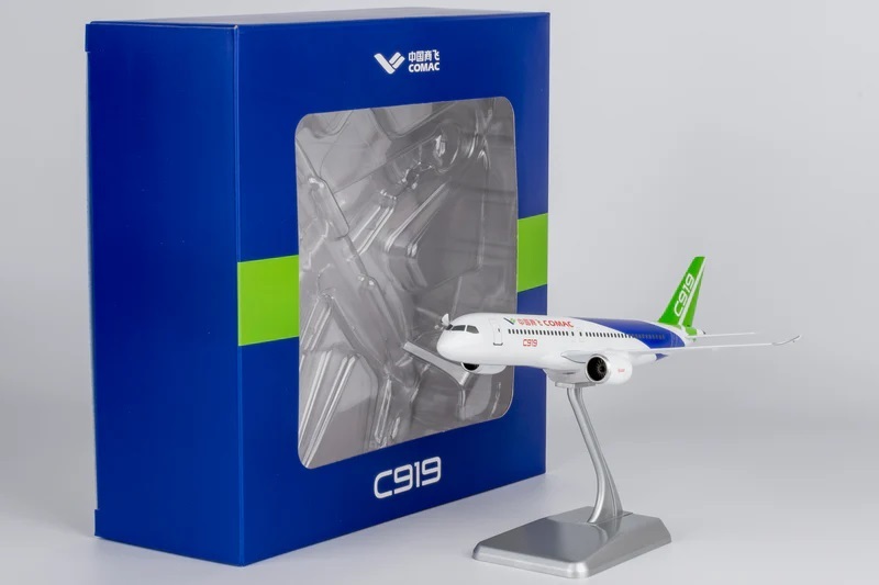 NG model 1/200 中國商機 C919 原廠塗裝 附塑膠支架