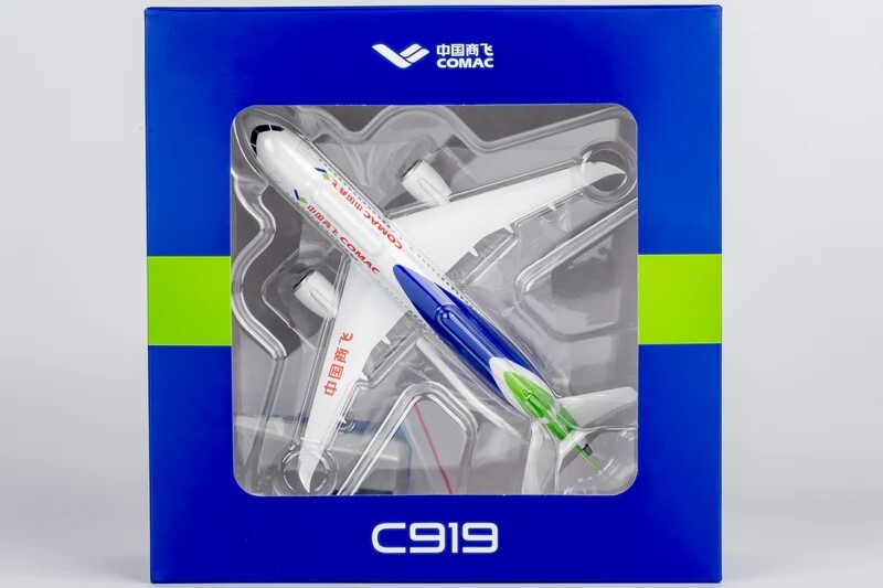 NG model 1/200 中國商機 C919 原廠塗裝 附塑膠支架