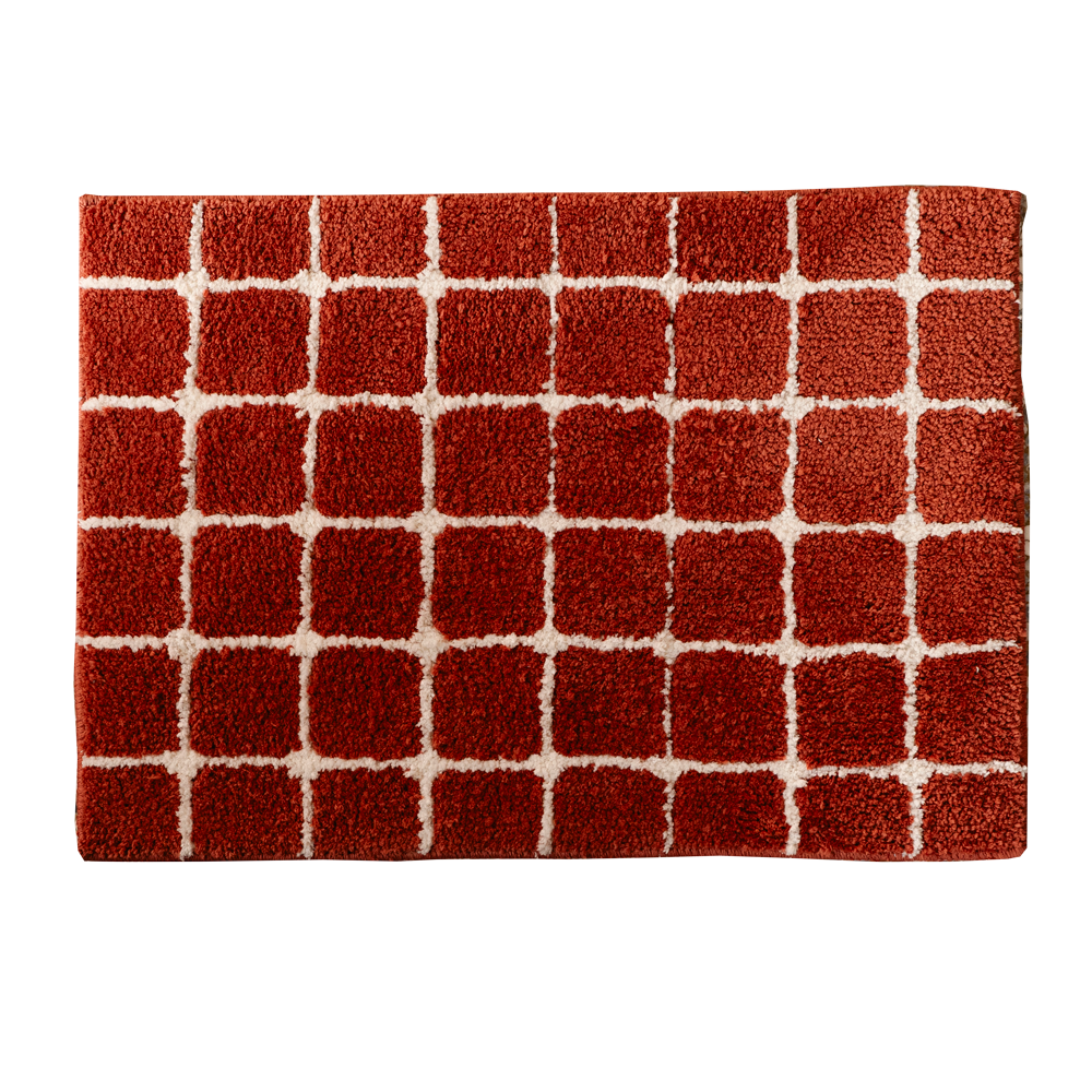 庭院紅磚 Courtyard Red Brick｜短毛簇絨地毯