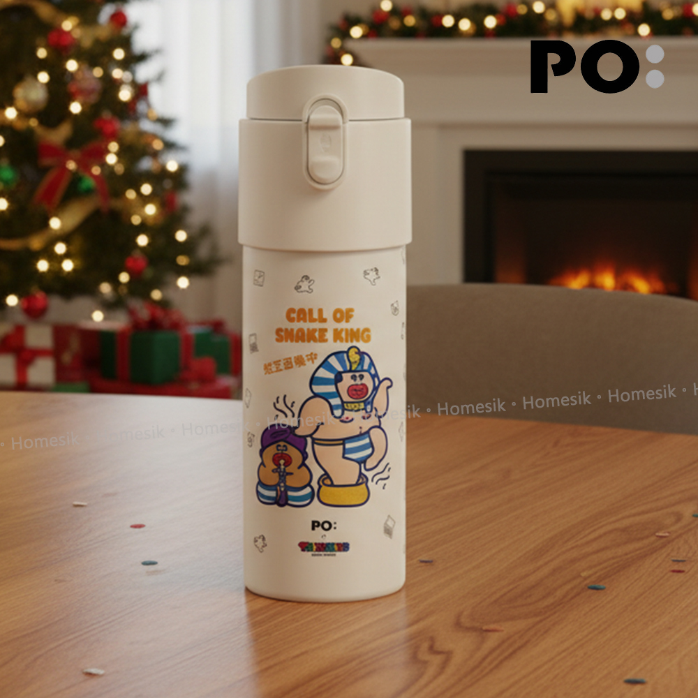 大麻成聯乘限量版泡茶保溫杯 PO:920 茶水分離