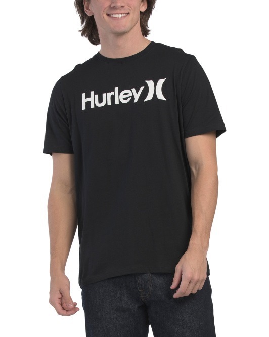 【預購】Q121604 HURLEY 男裝黑色每日必備純色短袖T卹