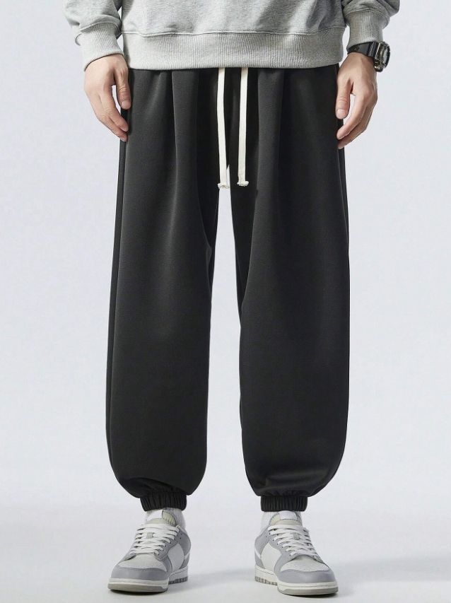 KADMAX大尺碼-街頭抽繩腰帶運動款褲款〈KSMS2710〉