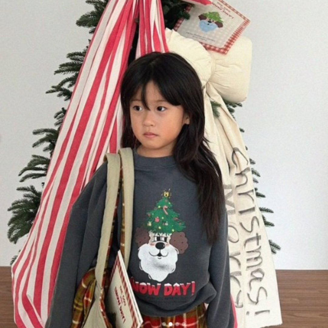 韓國 GOU- 聖誕限定聖誕樹人款(加絨)