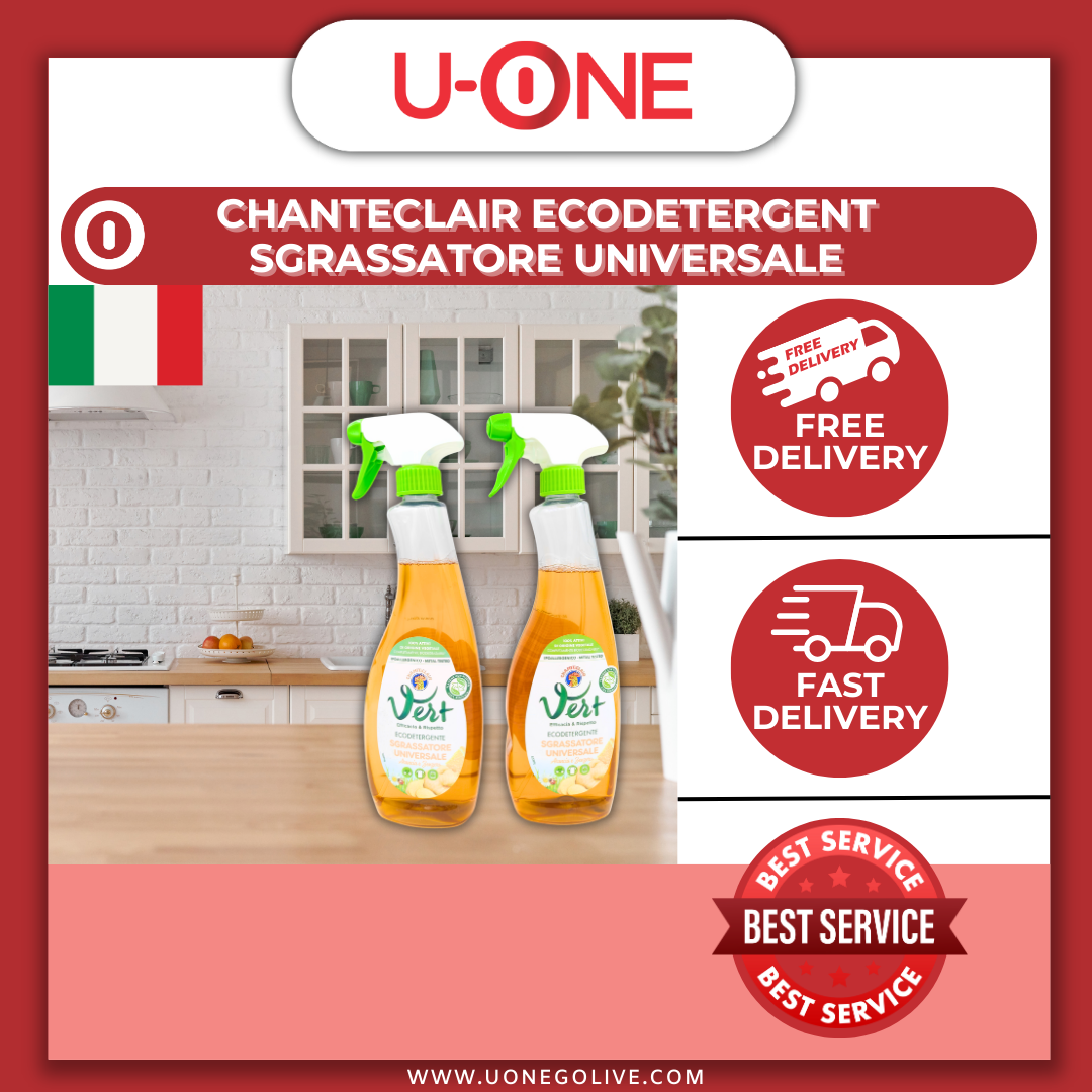 U-ONE | Chanteclair | Multi Cleaning| Ecodetergent Sgrassatore Universale