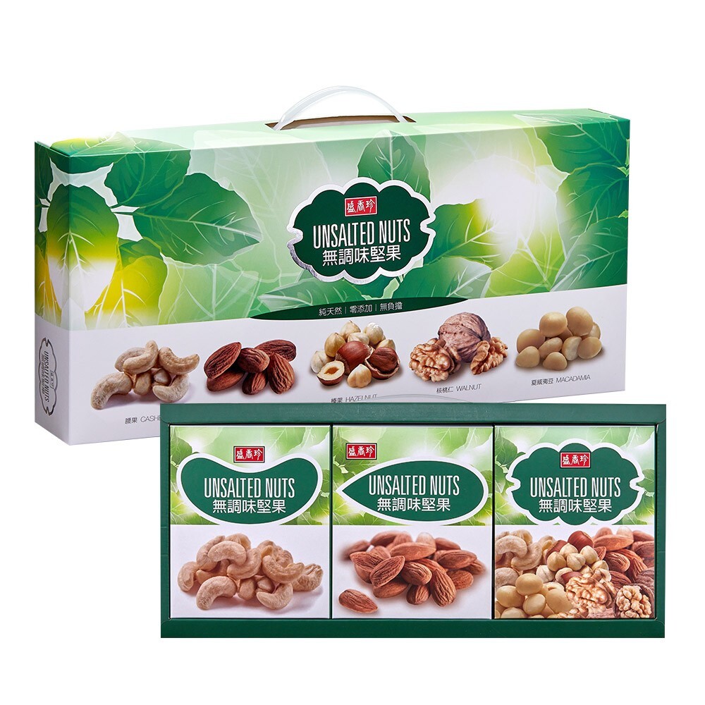(箱購)盛香珍 無調味綜合禮盒 270g x 6盒