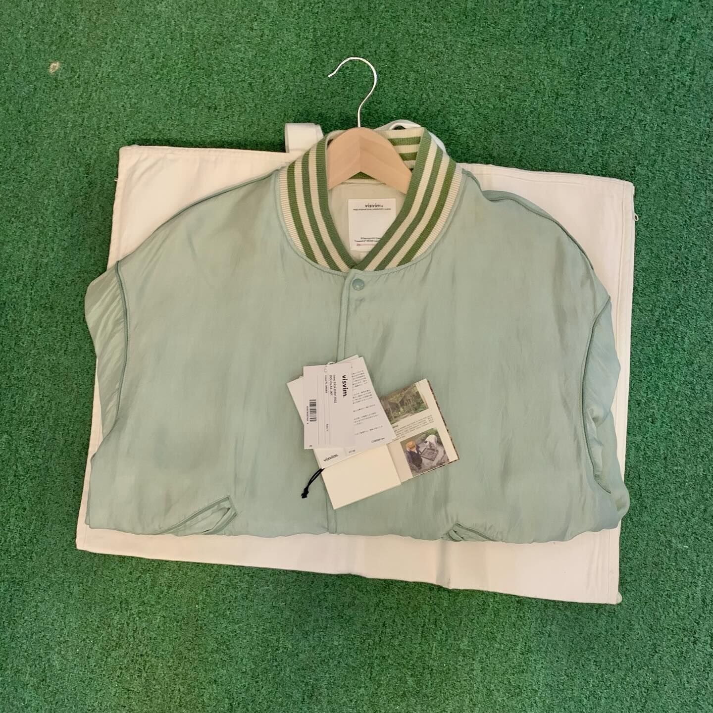 ON SALE: VISVIM DOUGLAS JKT *NATURAL DYE 天然染 - PL.GREEN SIZE 3 IN STOCK NOW (現貨發售中)