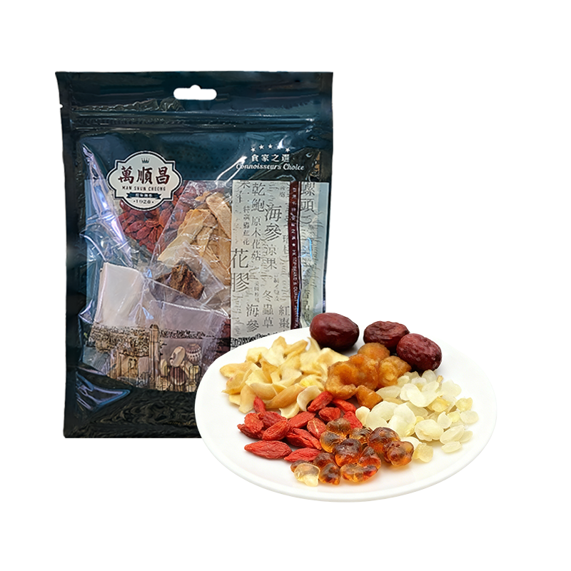 桃膠雪蓮子糖水