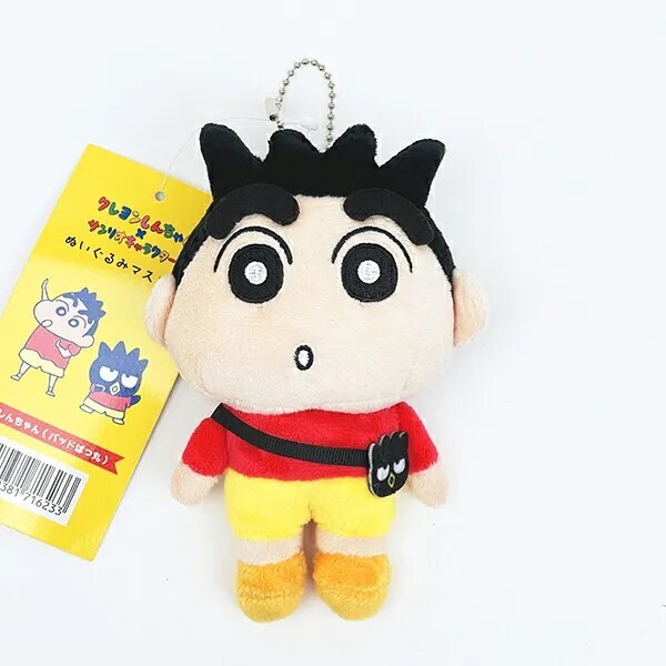 Crayon Shin-chan x Sanrio Crayon Shin-chan (Bad Badtz-Maru) Plush Mascot Keychain