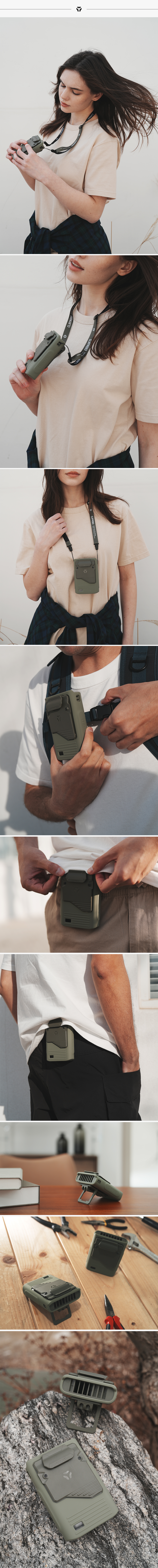 CLAYMORE 軍式隨身風扇