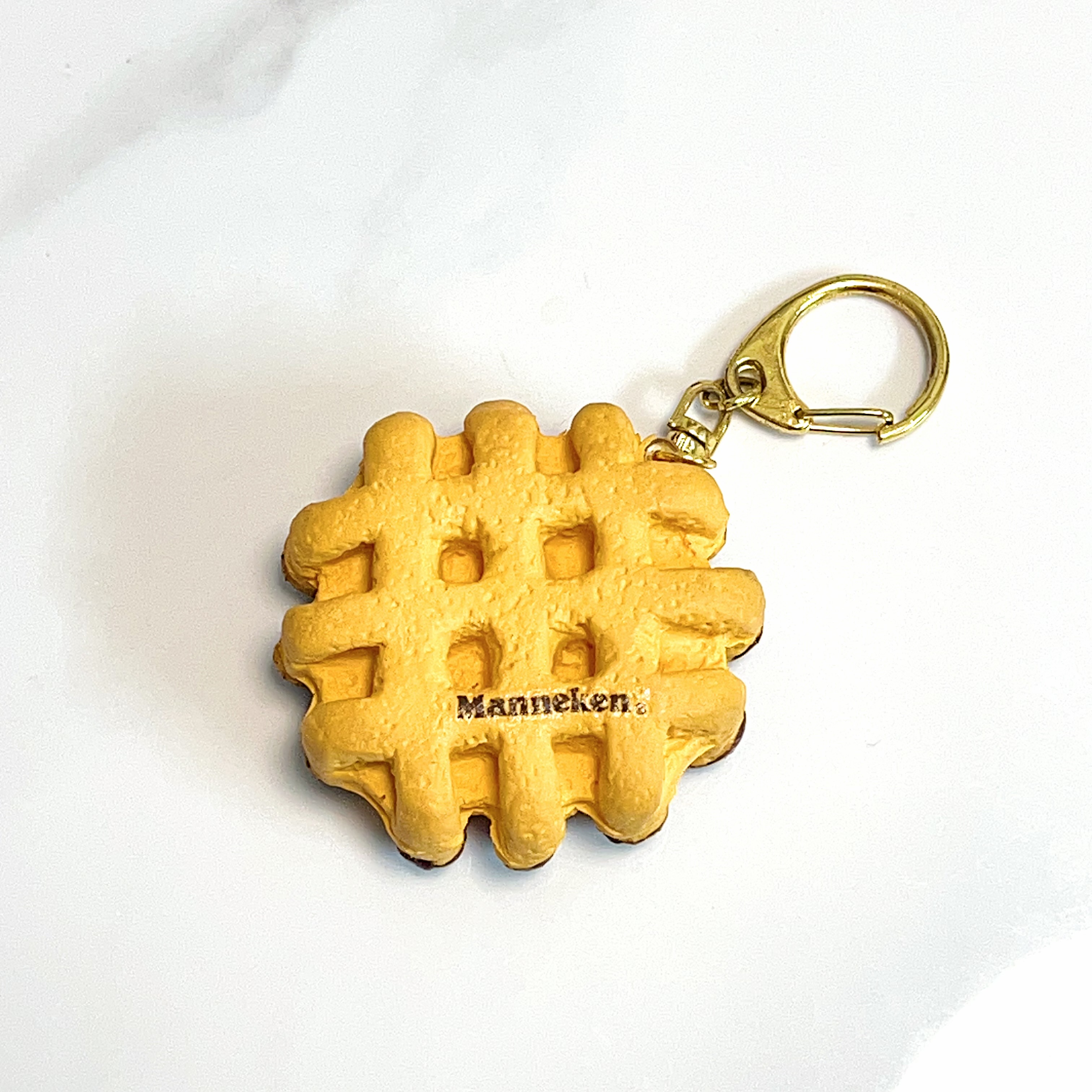Vintage Manneken waffle squishy
