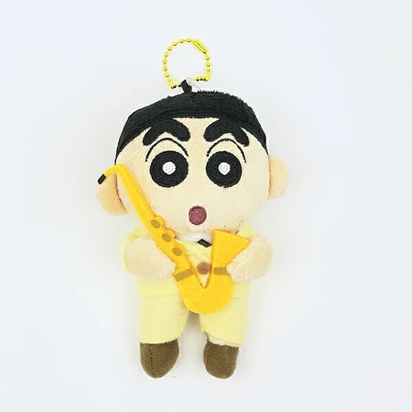 Crayon Shin-chan Brass Band Mascot Keychain