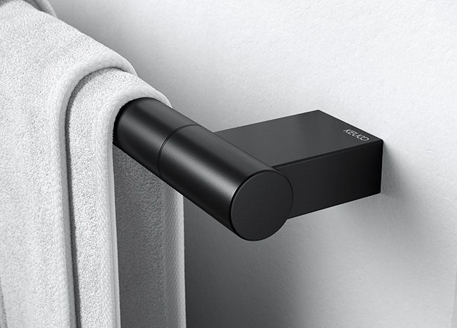 德國KEUCO單桿毛巾架(Black Selection Plan 系列) KU14901370800