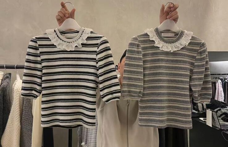 MP03 綿LACE橫間  胸 34-50 長19  $439 (一口價)