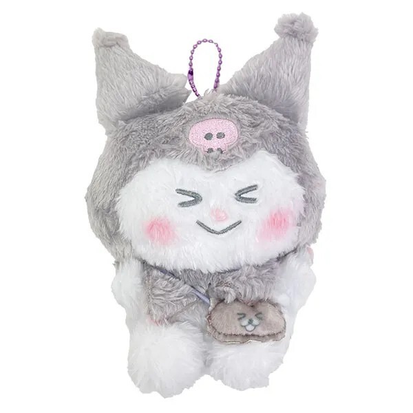 Howakoro Club x Sanrio Characters Kuromi Plush Mascot Sanrio