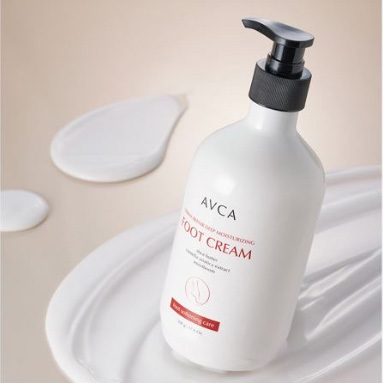 韓國 AVCA大容量3重玻尿酸保濕嫩足霜 500ml