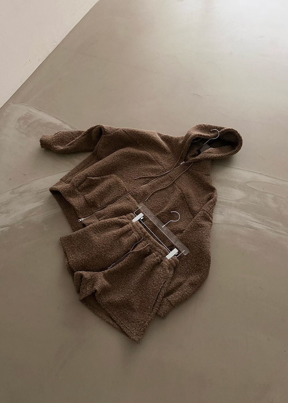 #AD73泰迪小短褲(咖/杏)