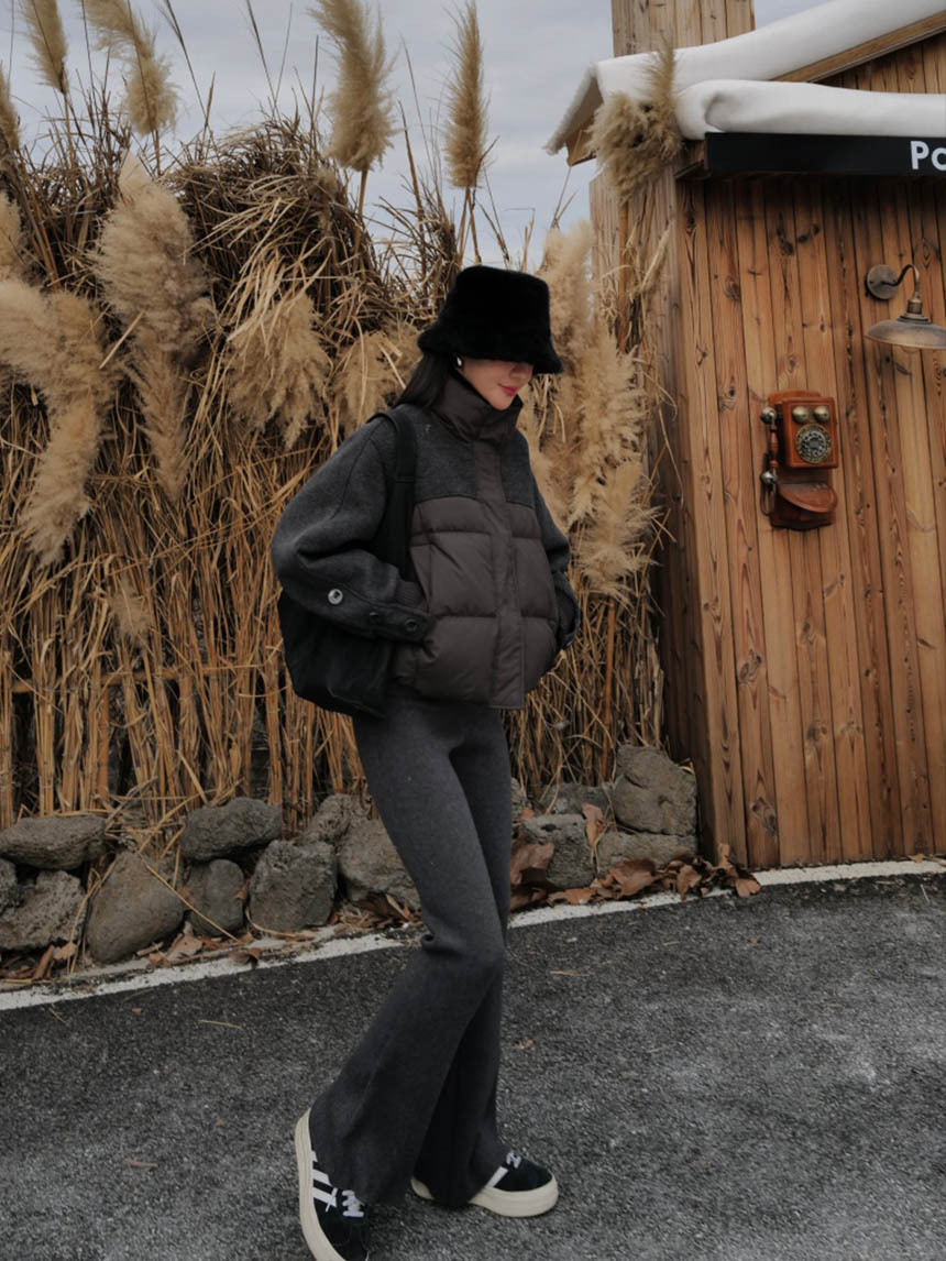 (羽絨)拼接羽絨外套*3色