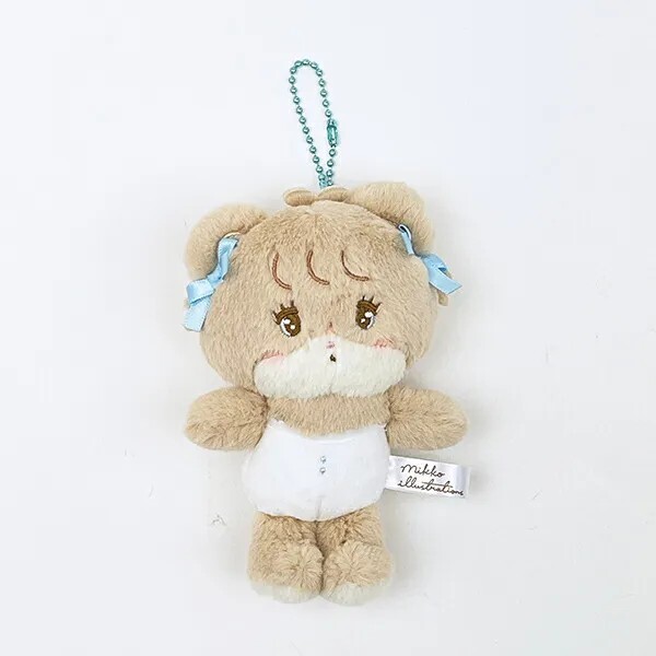 Mikko illustrations Mikko Latte mascot keychain