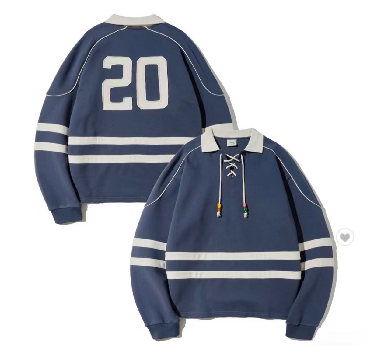 SC033 phyps 20 間條 長袖上衣 PFS1LS301A