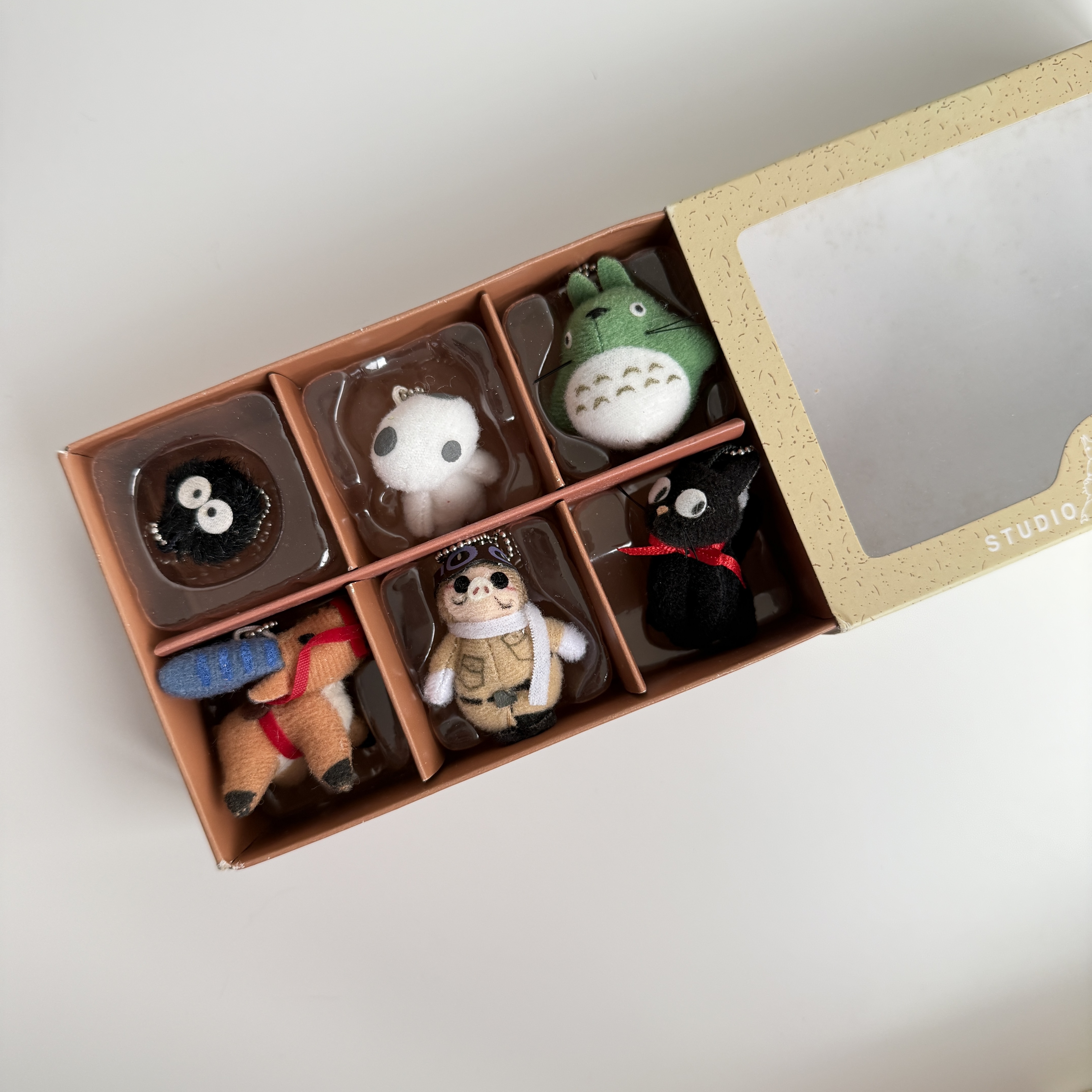 現貨┃吉卜力 人氣角色 宮崎駿 龍貓 迷你絨毛吊飾組