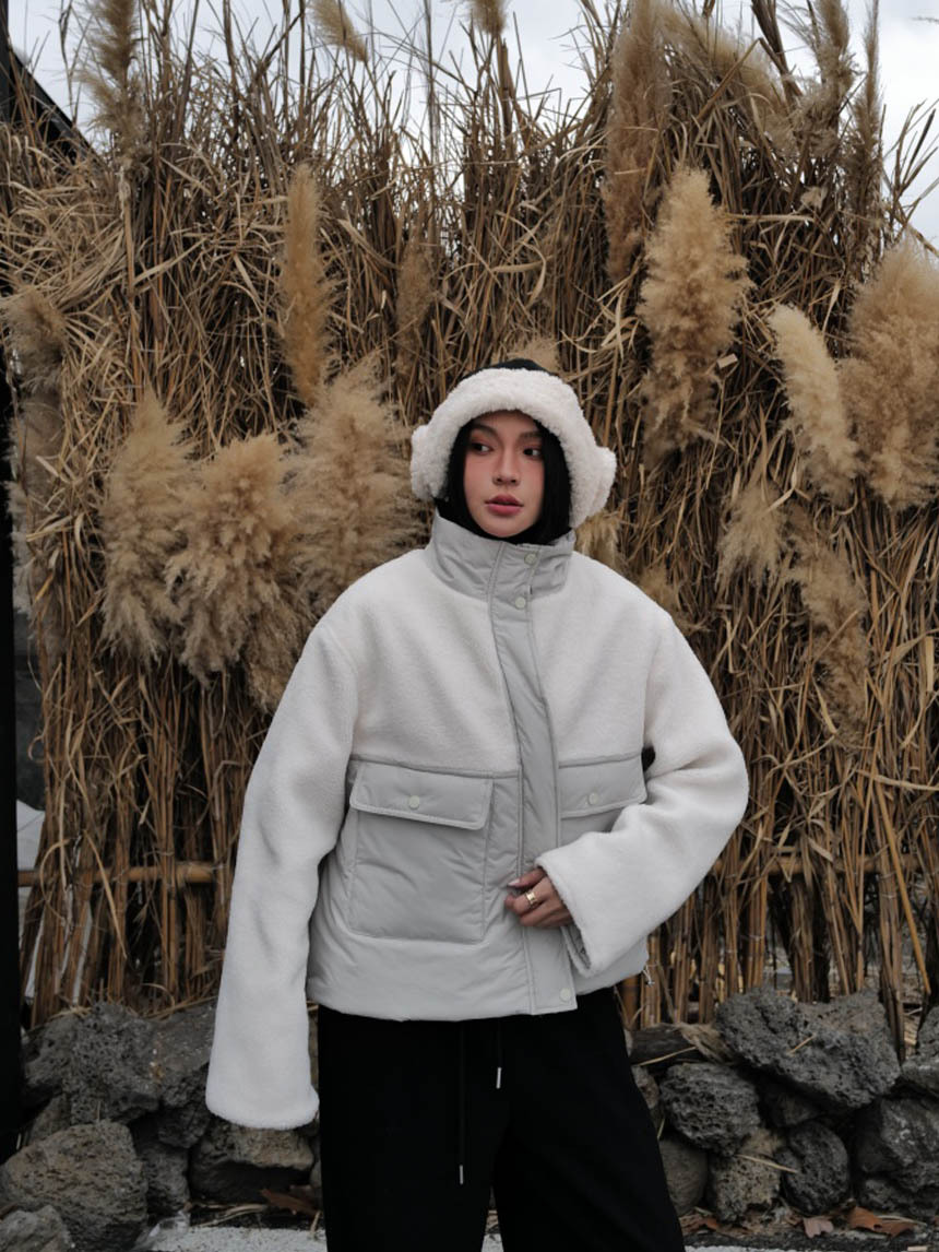 羊羔毛棉服外套*3色