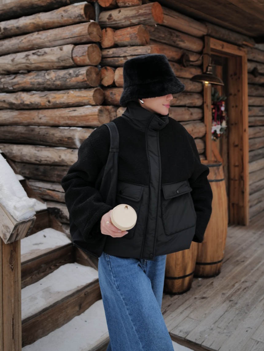 羊羔毛棉服外套*3色