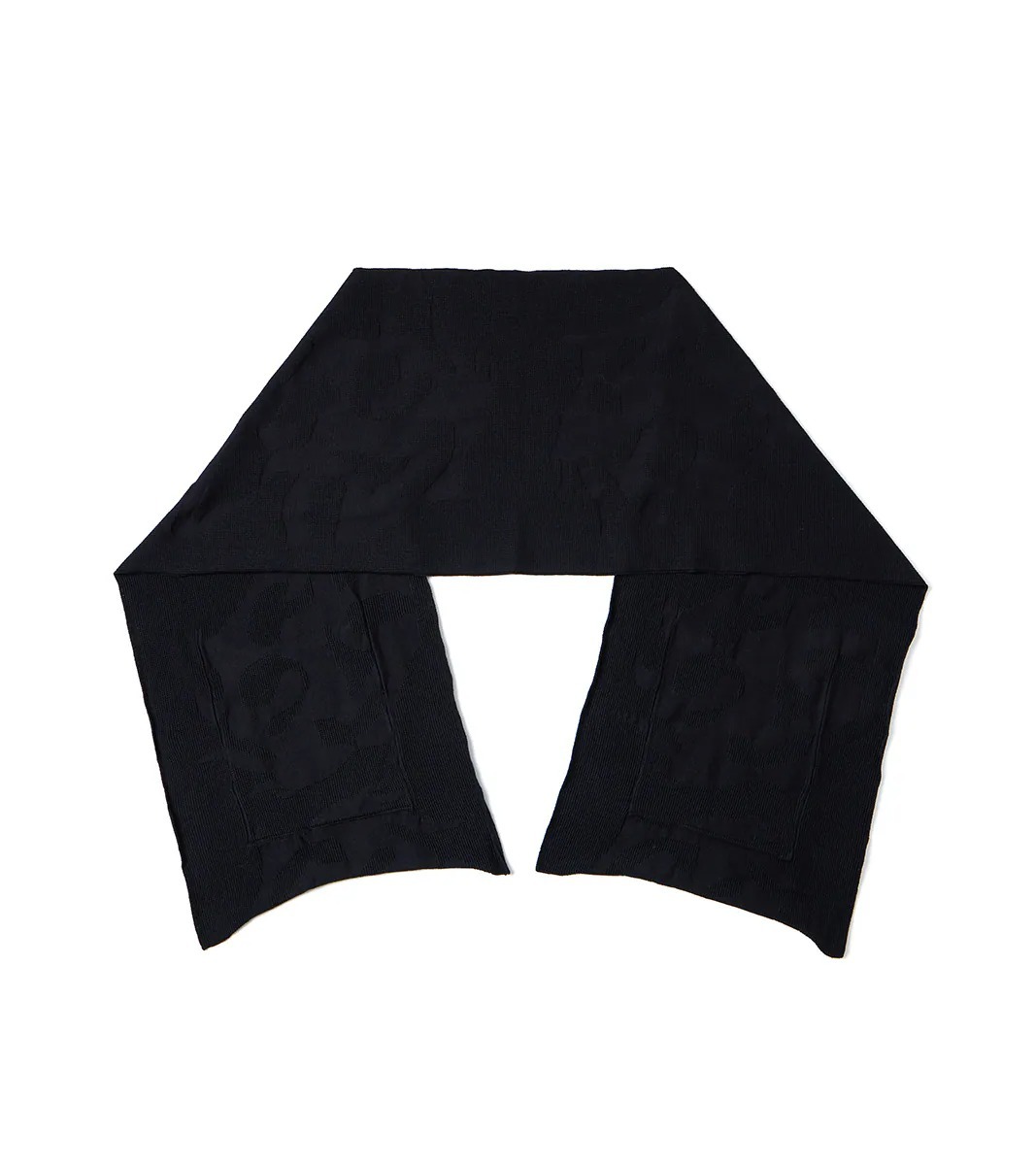 NOZZLE QUIZ  Misty Scarf - 黑