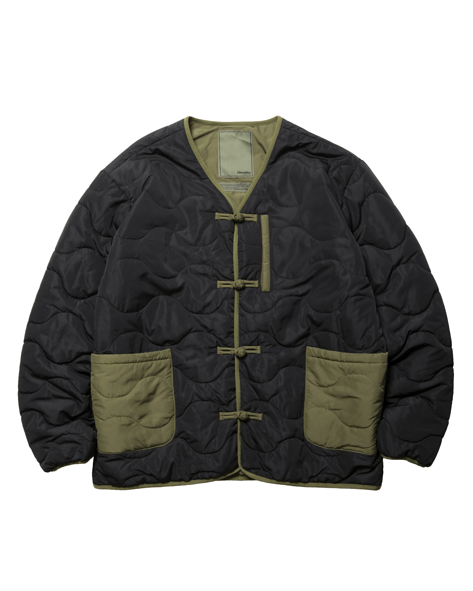 LIBERAIDERS QUILTED JACKET 770152503 BLK