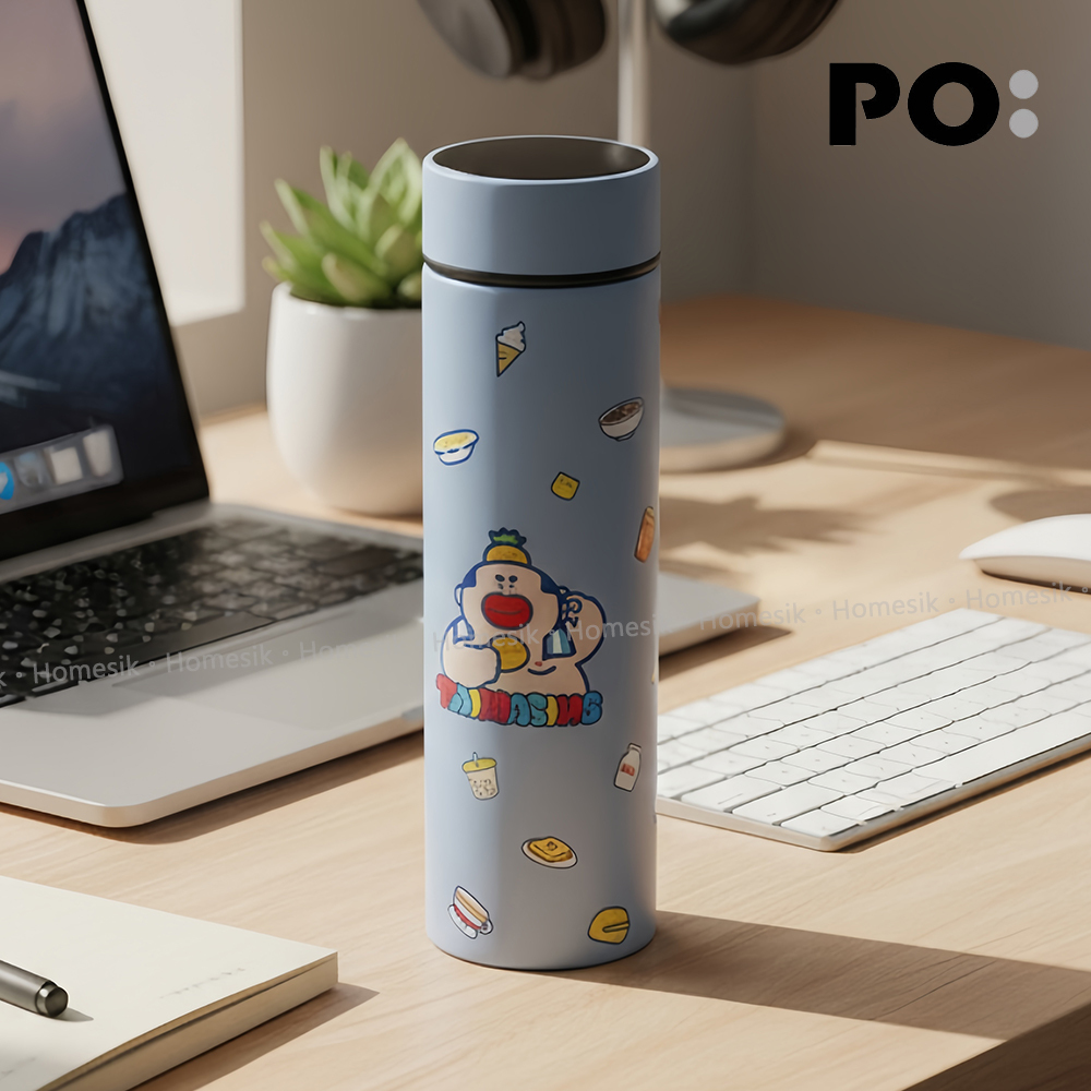 大麻成聯乘限量版智能温度感應保温杯 (460毫升) PO:14997