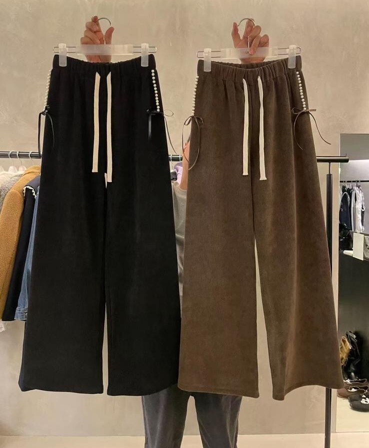 MP16  珠珠橡根絨褲   腰28 -42  HIP48  長 39 $539 (一口價)