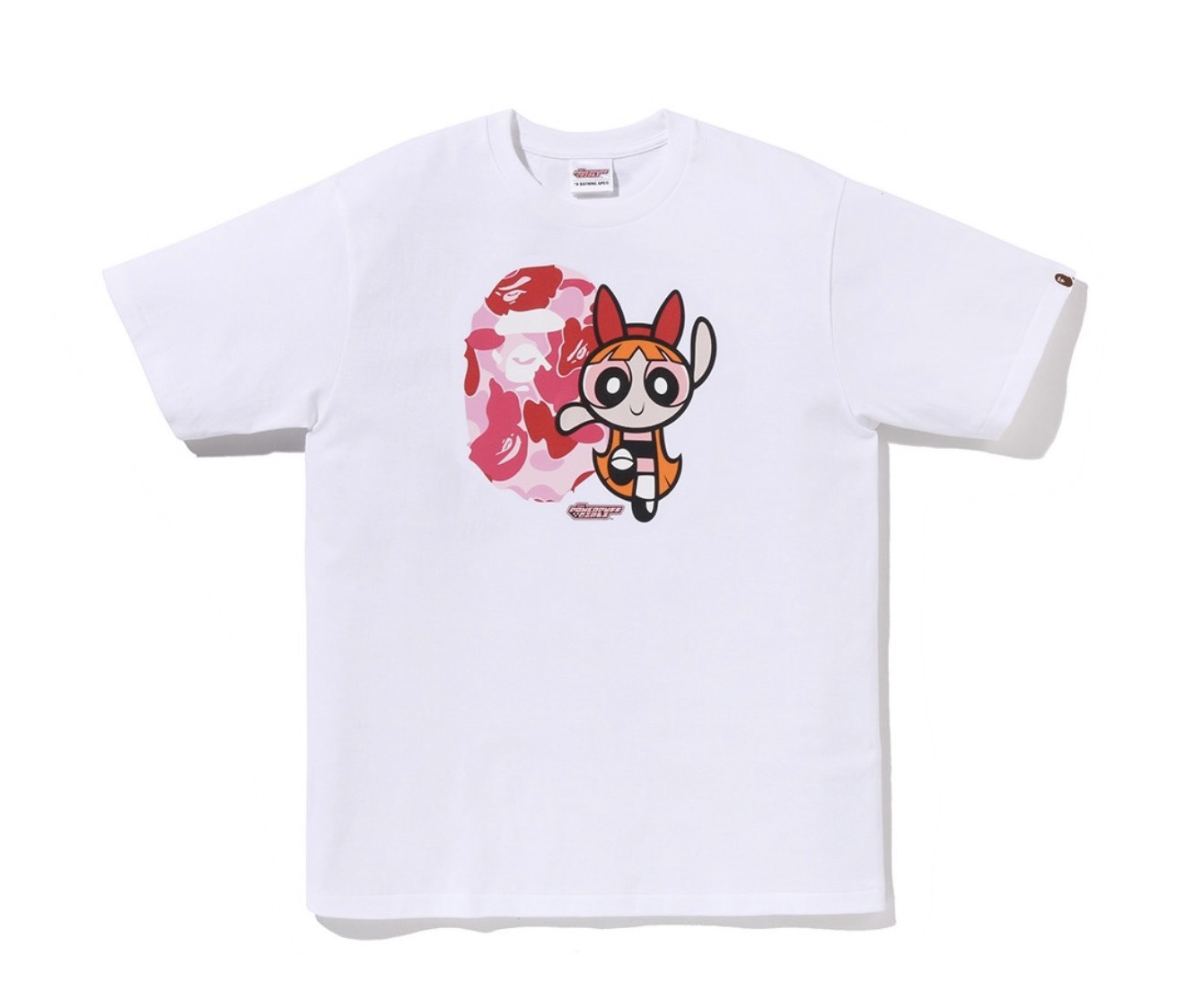 BAPE® x《飛天小女警》BLOSSOM TEE 花花 白色