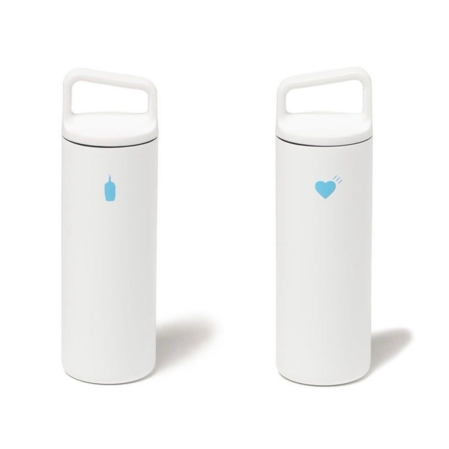 預購┃HUMAN MADE x BLUE BOTTLE 藍瓶 聯名款 兩用 手提 吸管雙杯蓋 保溫瓶